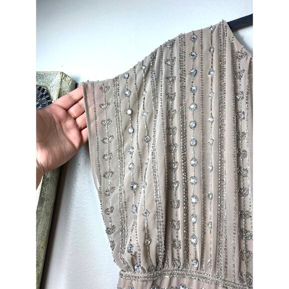 NWT MAC DUGGAL DRESS 14 MOTHER OF THE BRIDE FORMAL EVENING WEDDING GUEST - Picture 10 of 16